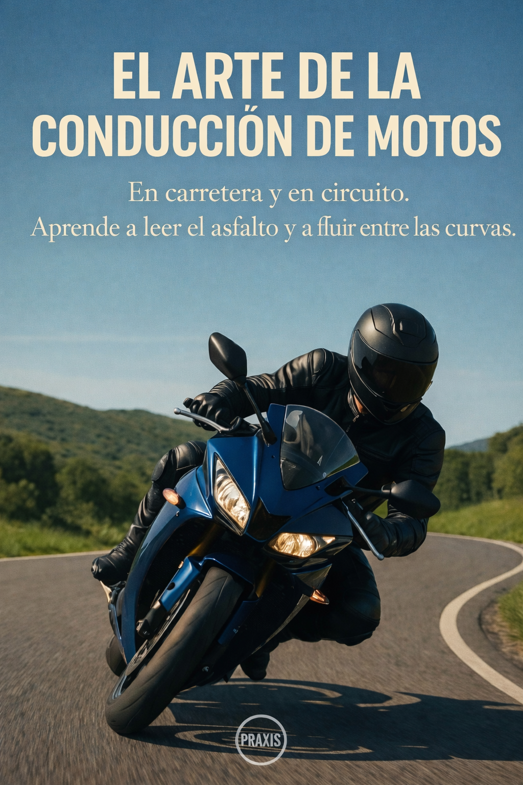 El arte de la conducción de motos: en carretera y en pista